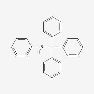 molecular formula C25H21N B1329809 N-Tritylaniline CAS No. 4471-22-1