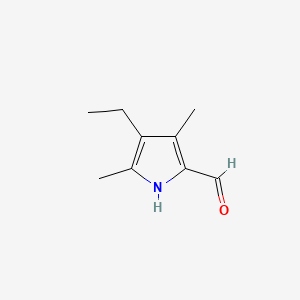 4-Ethyl-3,5-dimethyl-1H-pyrrole-2-carbaldehyde