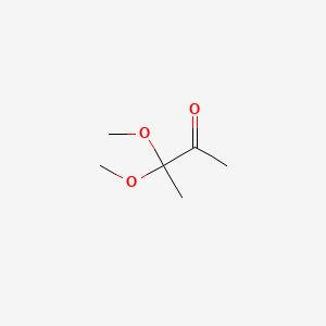 molecular formula C6H12O3 B1329833 3,3-Dimethoxybutan-2-one CAS No. 21983-72-2