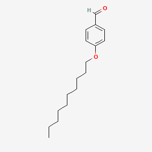 molecular formula C17H26O2 B1329837 4-Decyloxybenzaldehyde CAS No. 24083-16-7