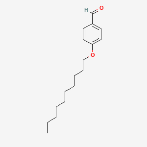 molecular formula C17H26O2 B1329837 4-(癸氧基)苯甲醛 CAS No. 24083-16-7