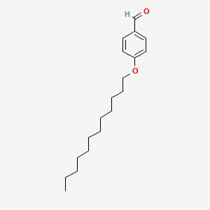 molecular formula C19H30O2 B1329838 4-(Dodecyloxy)benzaldehyde CAS No. 24083-19-0