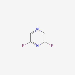 molecular formula C4H2F2N2 B1329852 2,6-Difluoropyrazine CAS No. 33873-09-5