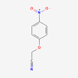molecular formula C8H6N2O3 B1329853 4-硝基苯氧乙腈 CAS No. 33901-46-1