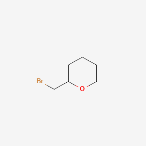 molecular formula C6H11BrO B1329855 2-(Bromomethyl)tetrahydro-2H-pyran CAS No. 34723-82-5