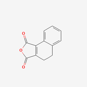 molecular formula C12H8O3 B1329858 3,4-Dihydro-1,2-naphthalenedicarboxylic anhydride CAS No. 37845-14-0