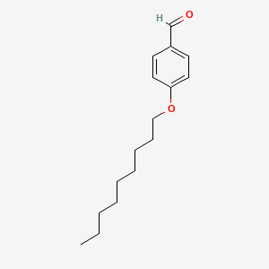molecular formula C16H24O2 B1329867 p-Nonyloxybenzaldehyde CAS No. 50262-46-9