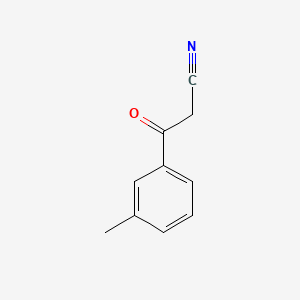 molecular formula C10H9NO B1329870 3-(3-Methylphenyl)-3-oxopropanenitrile CAS No. 53882-81-8