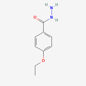 molecular formula C9H12N2O2 B1329874 4-Ethoxybenzhydrazide CAS No. 58586-81-5