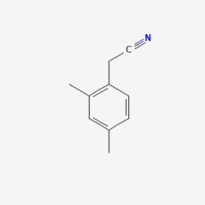molecular formula C10H11N B1329880 2,4-Dimethylphenylacetonitrile CAS No. 68429-53-8