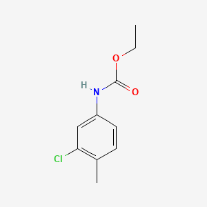 molecular formula C10H12ClNO2 B1329887 Ethyl 3-chloro-4-methylcarbanilate CAS No. 85419-40-5