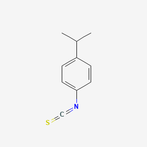 molecular formula C10H11NS B1329889 4-Isopropylphenyl isothiocyanate CAS No. 89007-45-4
