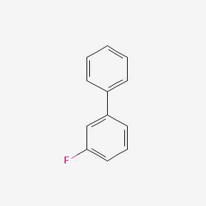 molecular formula C12H9F B1329890 3-Fluorobiphenyl CAS No. 2367-22-8