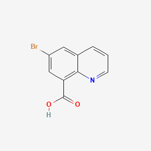 molecular formula C10H6BrNO2 B1329905 6-Bromoquinoline-8-carboxylic acid CAS No. 64507-38-6