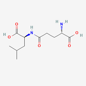 molecular formula C11H20N2O5 B1329908 gamma-Glu-leu CAS No. 2566-39-4