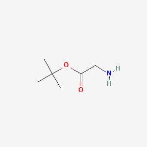 molecular formula C6H13NO2 B1329911 tert-Butyl 2-aminoacetate CAS No. 6456-74-2