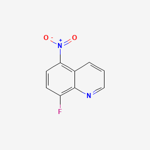molecular formula C9H5FN2O2 B1329916 8-Fluoro-5-nitroquinoline CAS No. 94832-39-0
