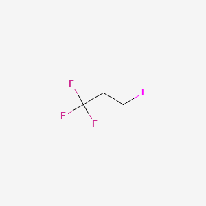 molecular formula C3H4F3I B1329920 1,1,1-三氟-3-碘丙烷 CAS No. 460-37-7