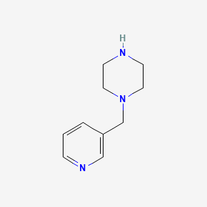 molecular formula C10H15N3 B1329924 1-(Pyridin-3-ylmethyl)piperazine CAS No. 39244-80-9