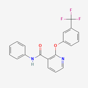 molecular formula C19H13F3N2O2 B1329927 Flufenican CAS No. 78863-62-4