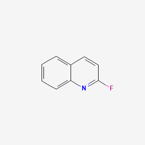 molecular formula C9H6FN B1329933 2-Fluoroquinoline CAS No. 580-21-2