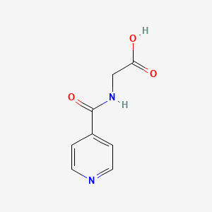 molecular formula C8H8N2O3 B1329934 Isonicotinylglycine CAS No. 2015-20-5