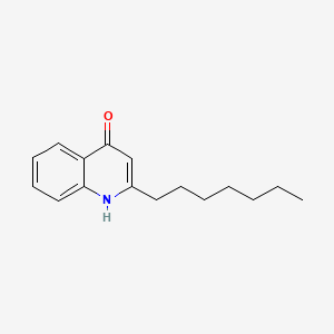 2-Heptyl-4-quinolone