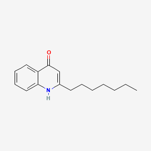 2-heptylquinolin-4(1H)-one