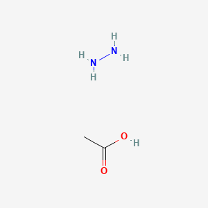 B1329945 Hydrazine acetate CAS No. 7335-65-1