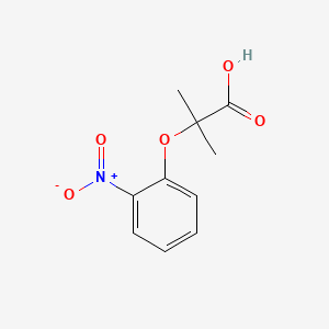 molecular formula C10H11NO5 B1329946 2-Methyl-2-(2-nitrophenoxy)propanoic acid CAS No. 10514-62-2