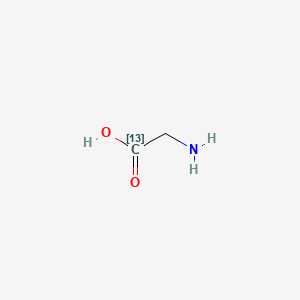molecular formula C2H5NO2 B1329947 Glycine-1-13C CAS No. 20110-59-2