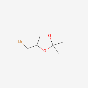 molecular formula C6H11BrO2 B1329952 4-(溴甲基)-2,2-二甲基-1,3-二氧杂环戊烷 CAS No. 36236-76-7