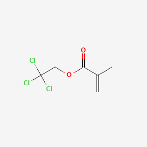 molecular formula C6H7Cl3O2 B1329961 2,2,2-Trichloroethyl methacrylate CAS No. 50601-47-3