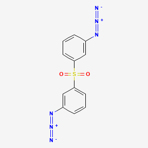 molecular formula C12H8N6O2S B1329966 3-AZIDOPHENYL SULFONE CAS No. 75742-13-1