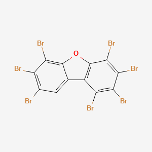 molecular formula C12HBr7O B1329974 Heptabromodibenzofuran CAS No. 62994-32-5