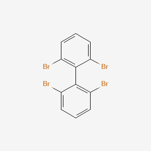 molecular formula C12H6Br4 B1329975 2,2',6,6'-Tetrabromobiphenyl CAS No. 97038-96-5