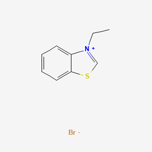 molecular formula C9H10BrNS B1329988 3-Ethylbenzothiazolium Bromide CAS No. 32446-47-2