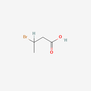 molecular formula C4H7BrO2 B1329992 3-Bromobutyric acid CAS No. 2623-86-1