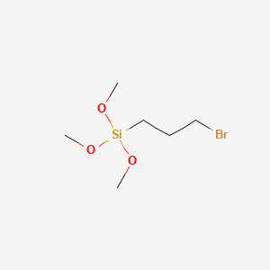 molecular formula C6H15BrO3Si B1329998 (3-Bromopropyl)trimethoxysilane CAS No. 51826-90-5