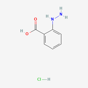 molecular formula C7H9ClN2O2 B1330002 2-Hydrazinobenzoic acid hydrochloride CAS No. 52356-01-1