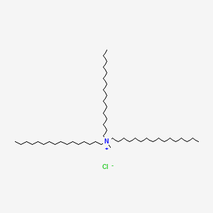 molecular formula C49H102ClN B1330003 1-Hexadecanaminium, N,N-dihexadecyl-N-methyl-, chloride CAS No. 52467-63-7
