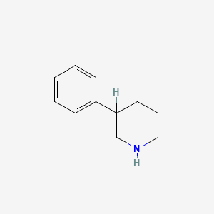 molecular formula C11H15N B1330008 3-Phenylpiperidine CAS No. 3973-62-4