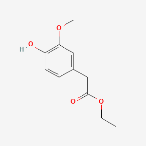 molecular formula C11H14O4 B1330015 Ethyl homovanillate CAS No. 60563-13-5