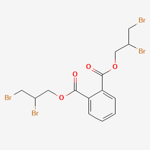 molecular formula C14H14Br4O4 B1330026 Bis(2,3-dibromopropyl) phthalate CAS No. 7415-86-3