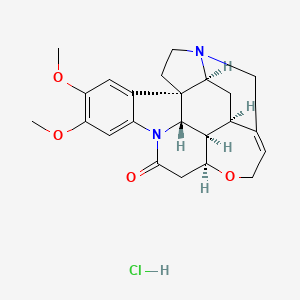 molecular formula C23H27ClN2O4 B1330027 Brucine hydrochloride CAS No. 5786-96-9