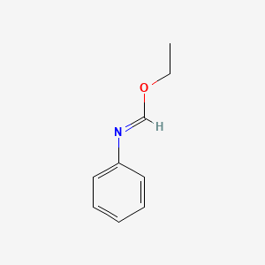 molecular formula C9H11NO B1330031 Ethyl N-phenylformimidate CAS No. 6780-49-0
