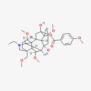 molecular formula C33H47NO9 B1330033 Forestine CAS No. 91794-14-8