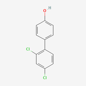 molecular formula C12H8Cl2O B1330040 4-(2,4-Dichlorophenyl)phenol CAS No. 53890-76-9