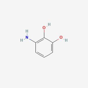 molecular formula C6H7NO2 B1330042 3-氨基苯-1,2-二酚 CAS No. 117001-65-7