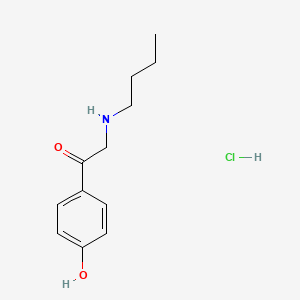 molecular formula C12H18ClNO2 B1330043 Butylsympathon CAS No. 28836-20-6